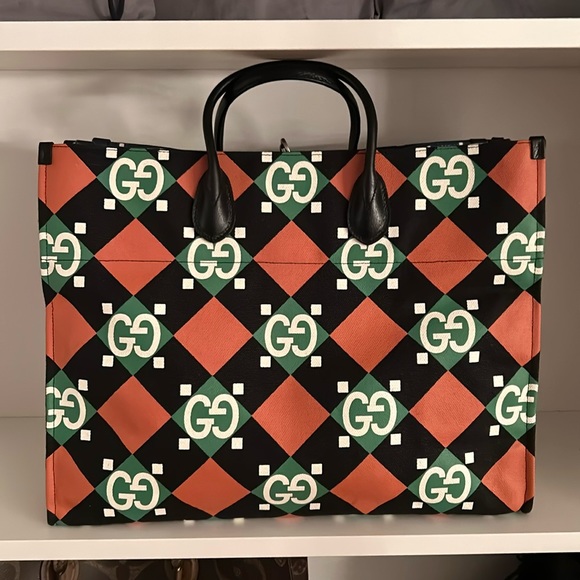 Gucci Handbags - Authentic Gucci GG Large Tote